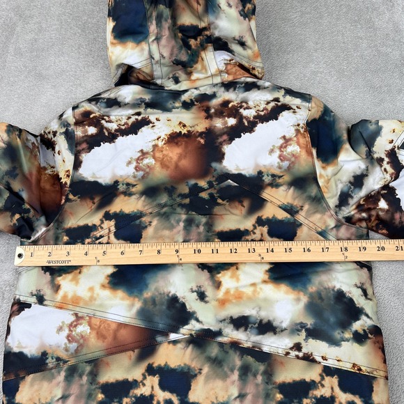 Obermeyer Waterproof Gage Snowboard Ski Jacket Teen Boys Medium 10-12 Coat Cloud - Picture 13 of 14